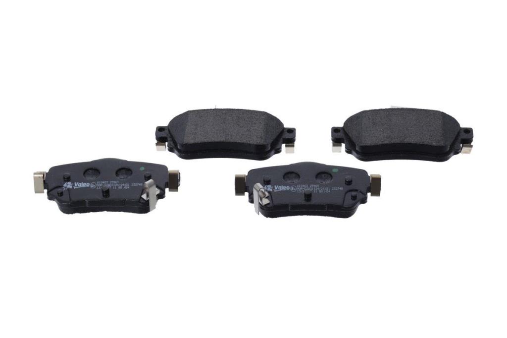 Jeu de 4 plaquettes de frein VALEO ref. 610403